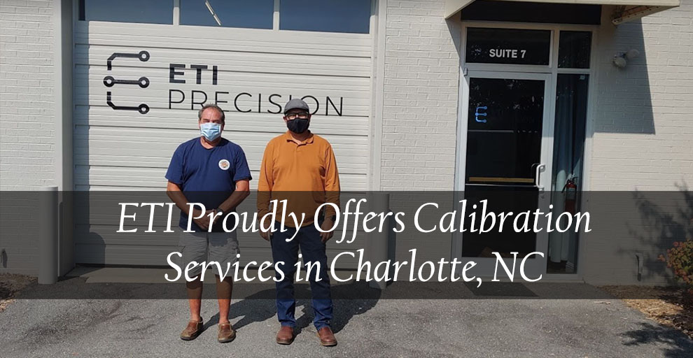 Charlotte Nc Calibration Services Eti Precision